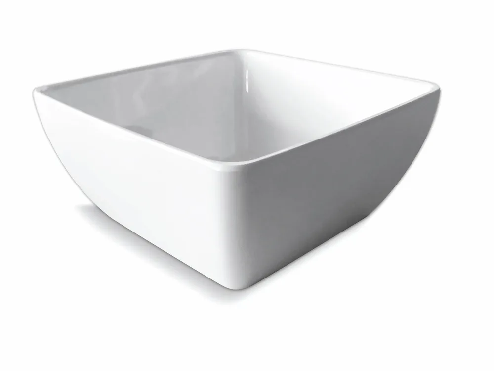 Schüssel 1,5 ltr. eckig 19 x 19 cm