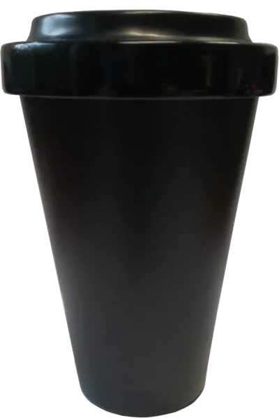 Coffee Break Coffee-to-go-Becher mit Schraubverschluss 230 ml schwarz
