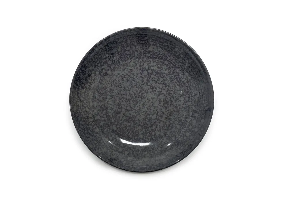 Speiseteller sprinkle black 22 cm