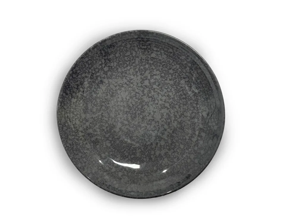 Speiseteller sprinkle black 26 cm