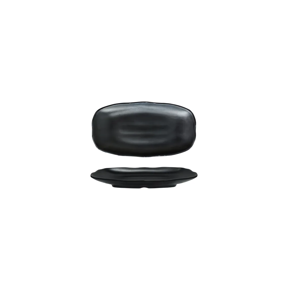 Noir Line Teller 160 x 90 x 25 mm schwarz matt