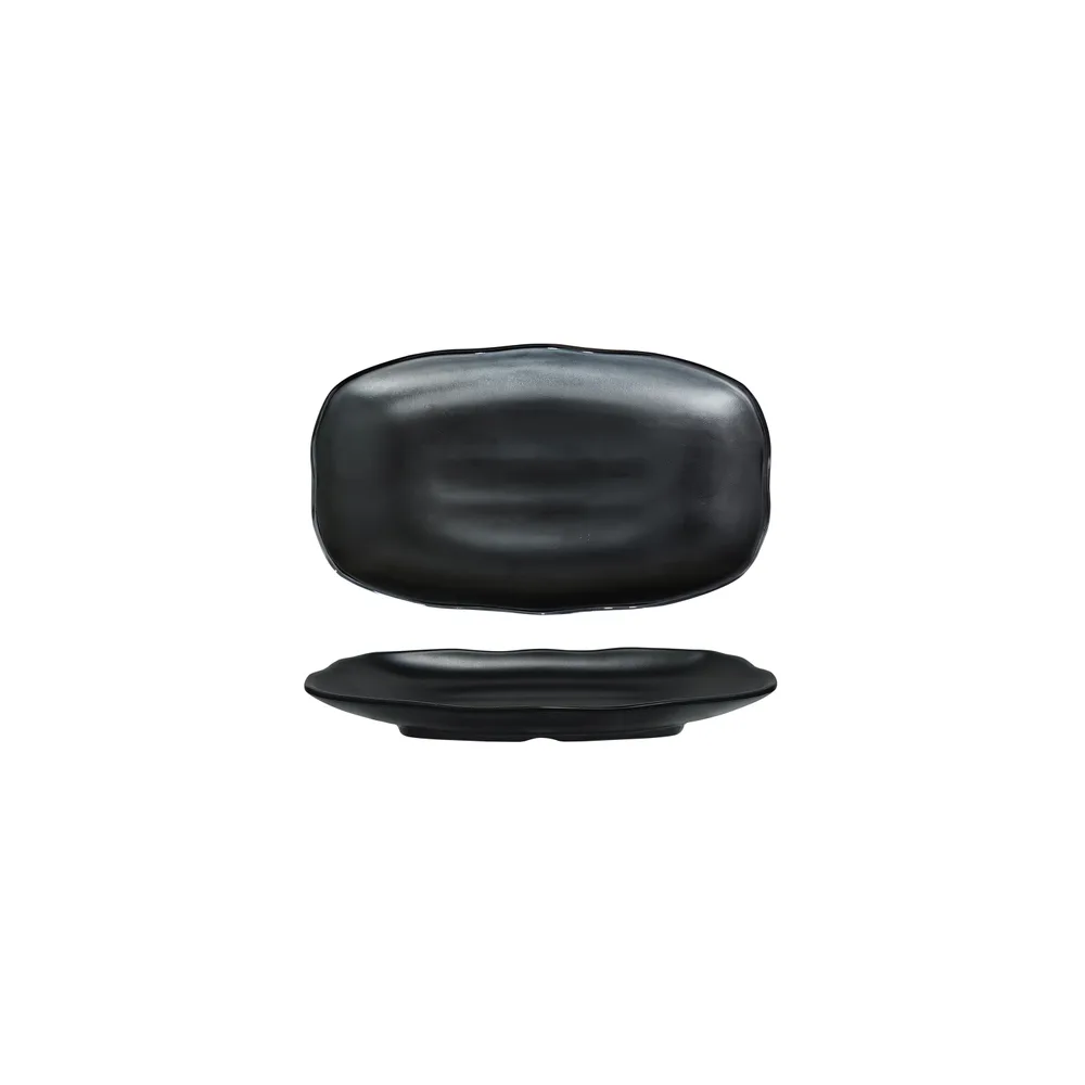 Noir Line Teller 180 x 110 x 25 mm schwarz matt