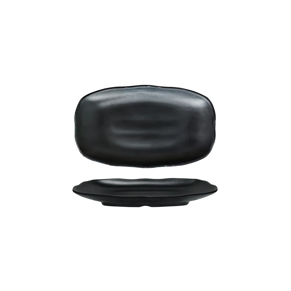 Noir Line Teller 200 x 125 x 30 mm schwarz matt