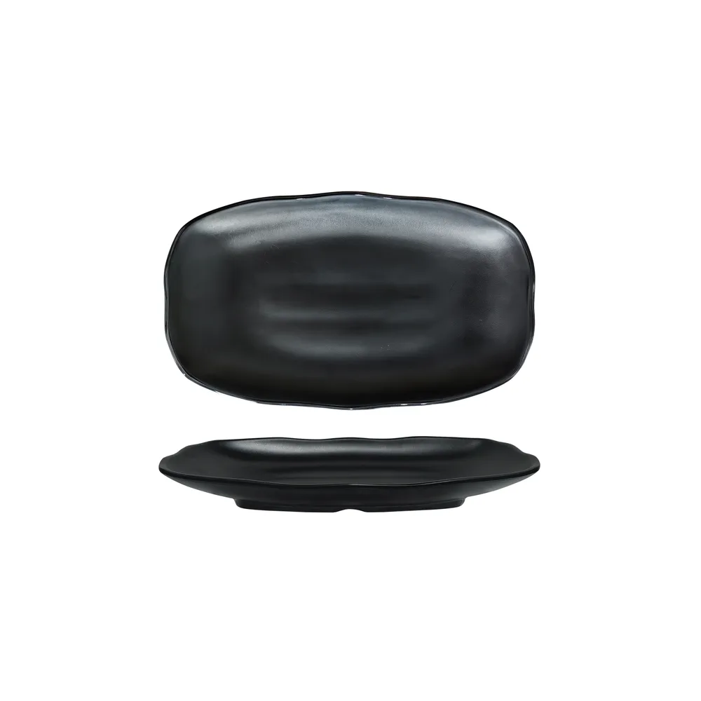 Noir Line Teller 235 x 150 x 30 mm schwarz matt