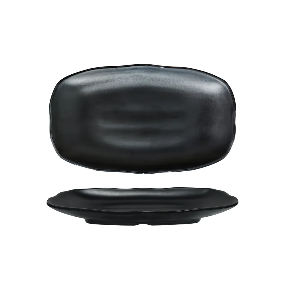 Noir Line Teller 330 x 205 x 35 mm schwarz matt