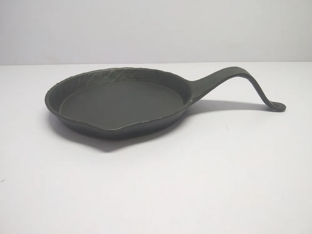 Buffetpfanne 36,5 cm mit Griff, Innenmaß 18 cm, Höhe 3,7 cm, matt schwarz