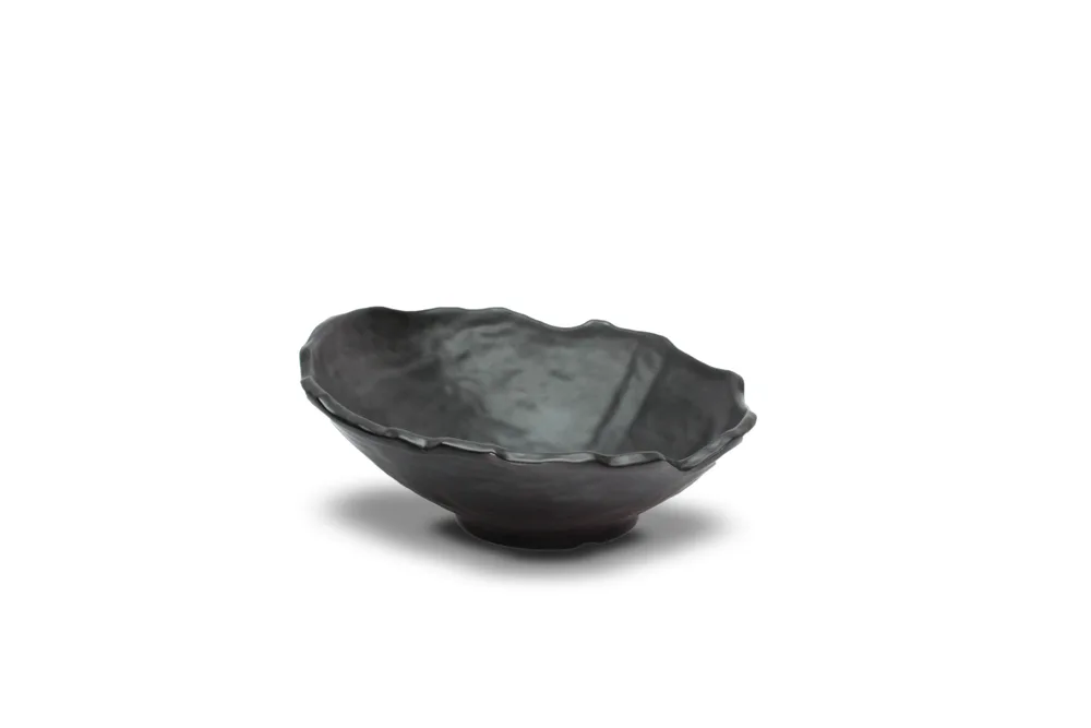 Black Pasta-/Salatschüssel 27 x 11 cm matt schwarz