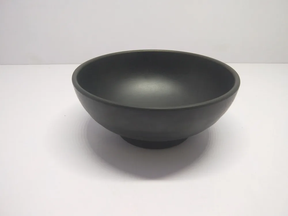 Black Bowl 950 ml 19 x 19 x 8 cm schwarz