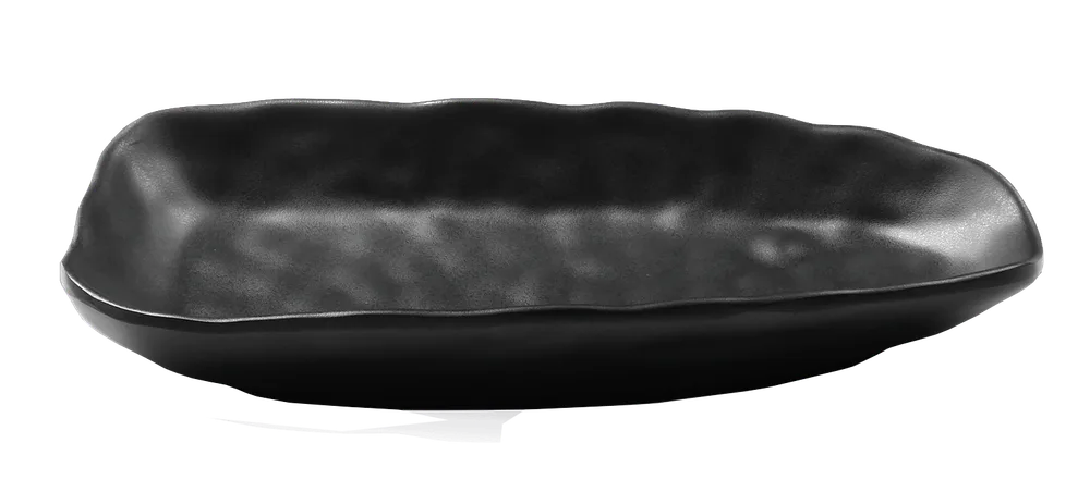 Antipasti Teller 25 x 12 x 4,3 cm matt schwarz