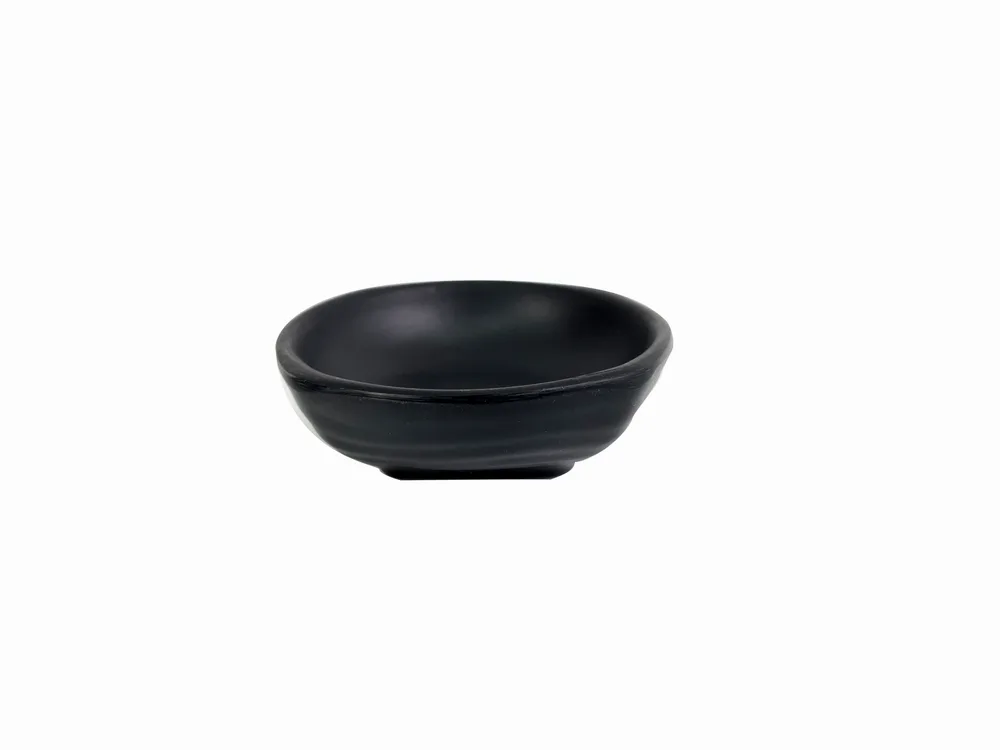 Dipbowl 7,8 x 7,8 x 2,7 cm schwarz matt