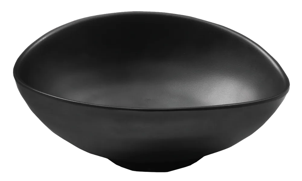 Black Black bowl 24 x 20 x 8 cm matt schwarz