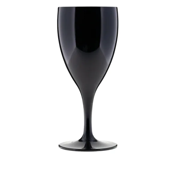 Black Collection (Gläser) Sektglas schwarz PC, 0,15 ltr. mit Eichung