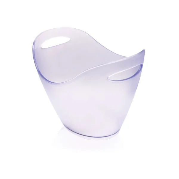 Champagner Bucket frosted klar PS, 35 x 26 cm, 6 ltr.