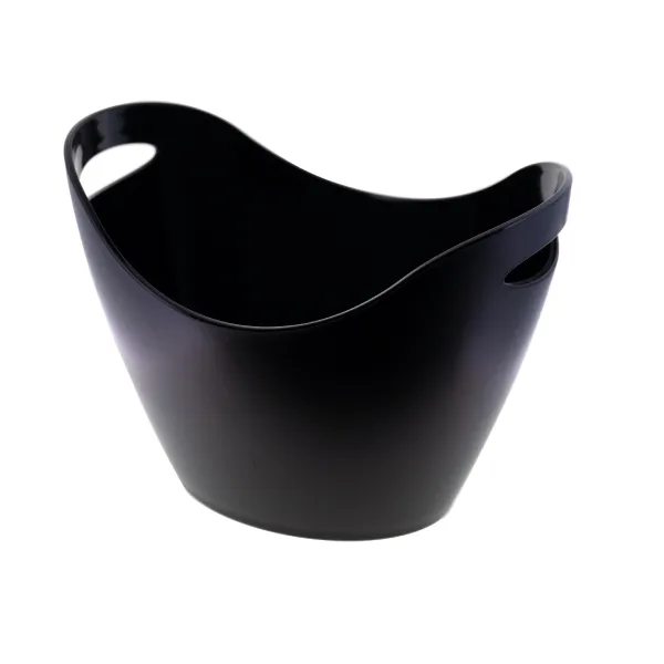 Champagner Bucket schwarz matt PS, 35 x 26 cm, 6 ltr.