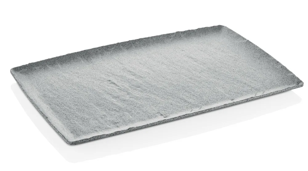 GN-Platten (Granit Grau / Schwarz Matt) Platte GN 1/1 granit grau
