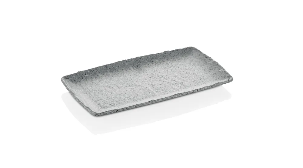 GN-Platten (Granit Grau / Schwarz Matt) Platte GN 1/3 granit grau