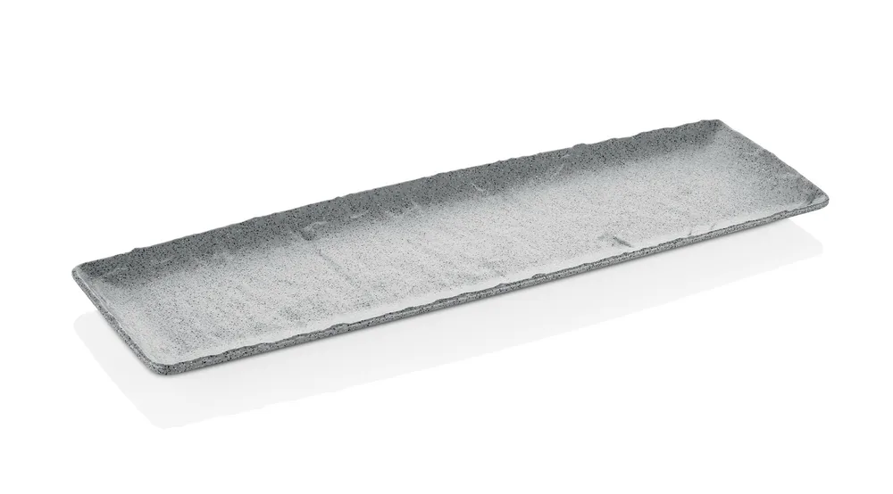 GN-Platten (Granit Grau / Schwarz Matt) Platte GN 2/4 granit grau