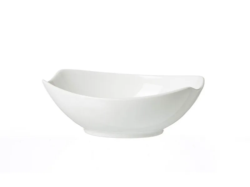 Diamond Round Schüssel oval weiß 15,9 x 12,2 x 5,5 cm