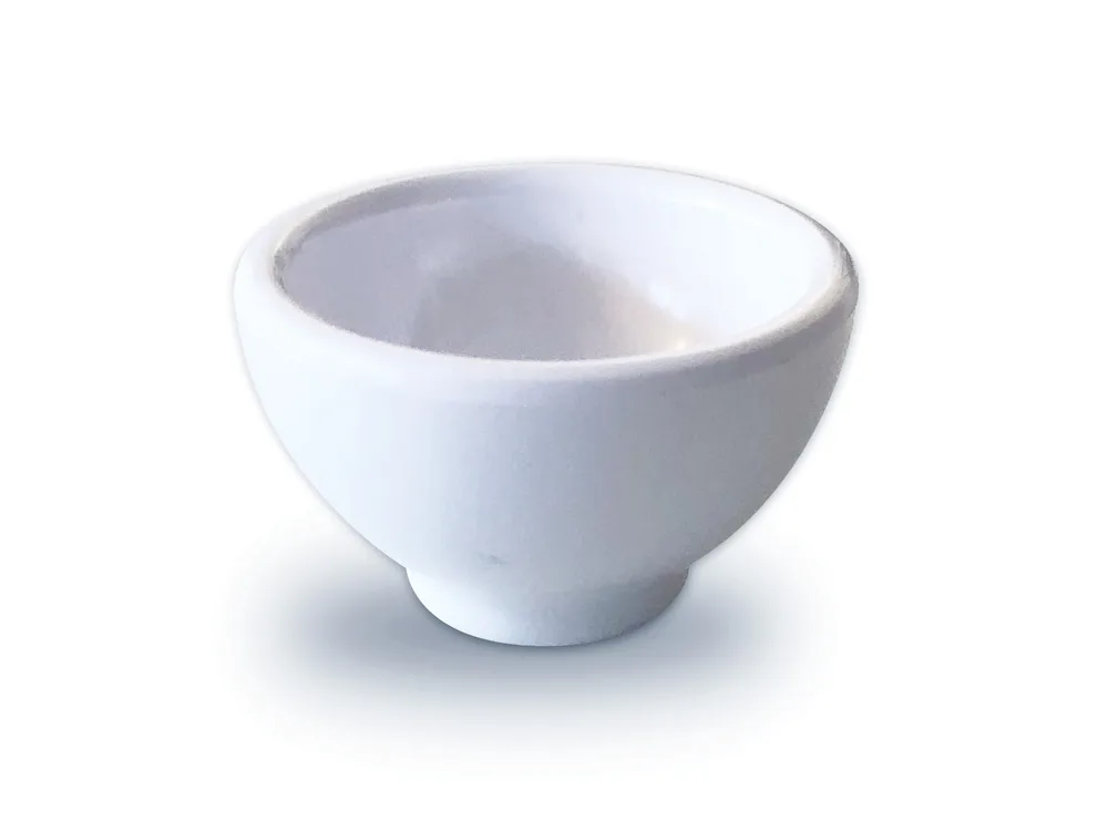 Diamond Round Mini Dipschale weiß 5,5 x 4 cm
