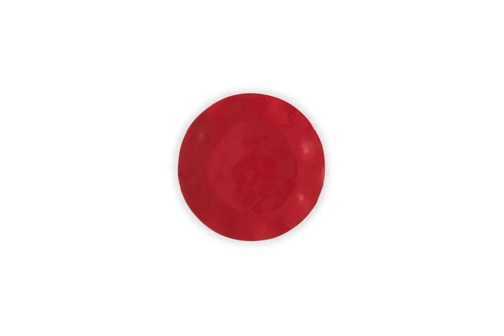 Teller 27 cm Rot
